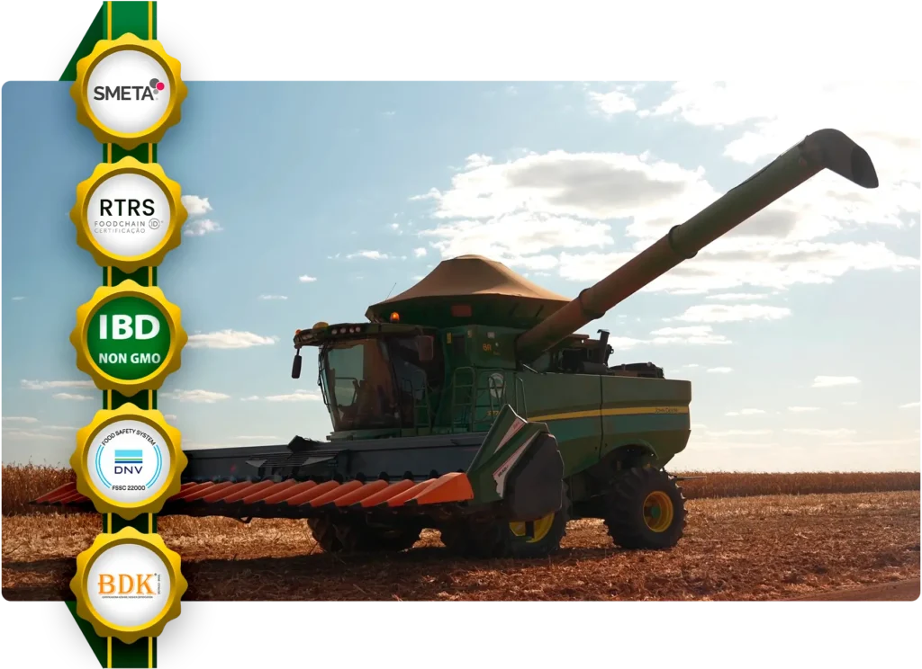 Certificações SMETA RTRS IBD NON GMO FSSC 22000 BDK BRMill